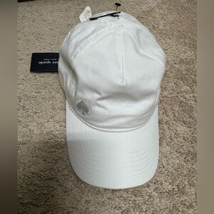 Kate Spade White Hat NWT